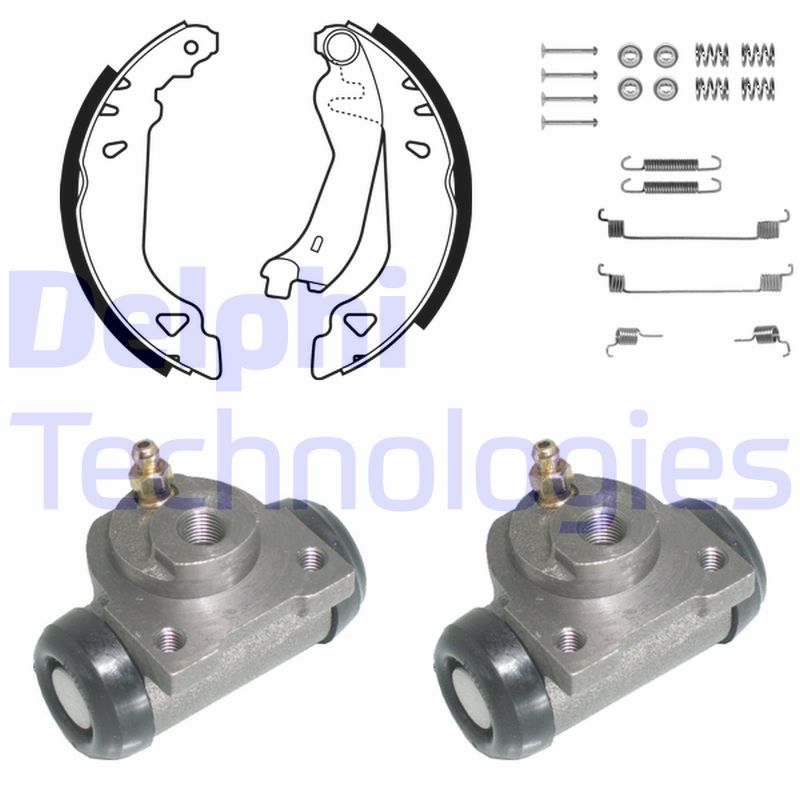 Remschoen set Delphi Diesel KP881