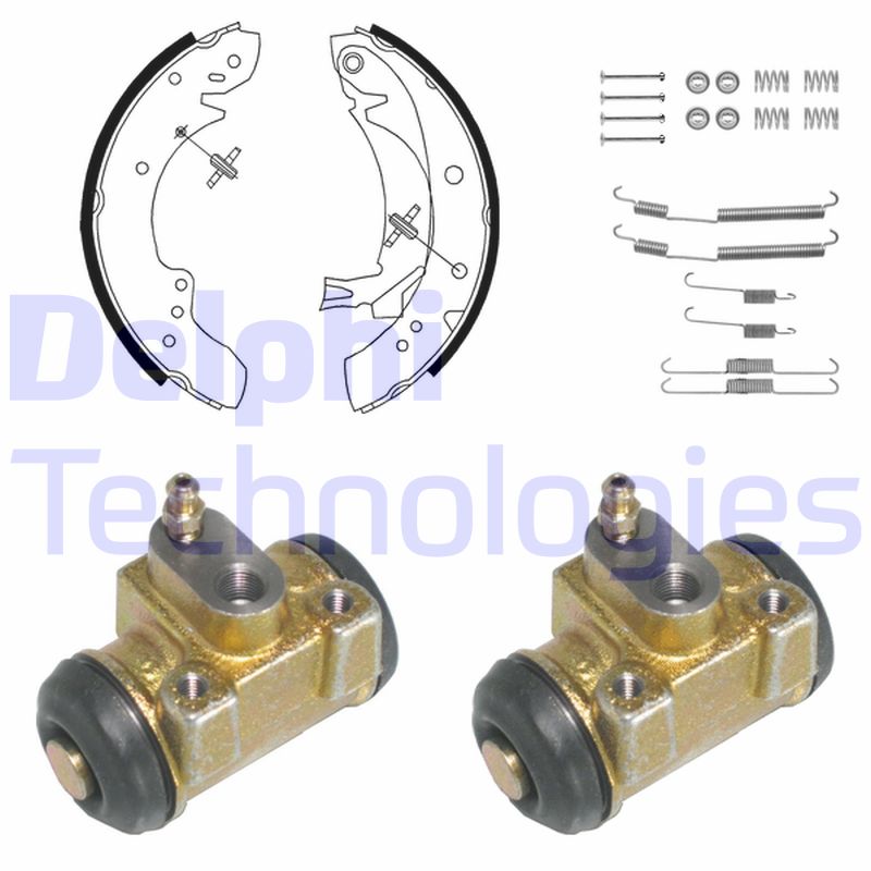 Remschoen set Delphi Diesel KP901