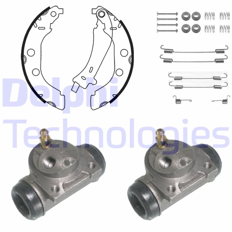 Remschoen set Delphi Diesel KP905