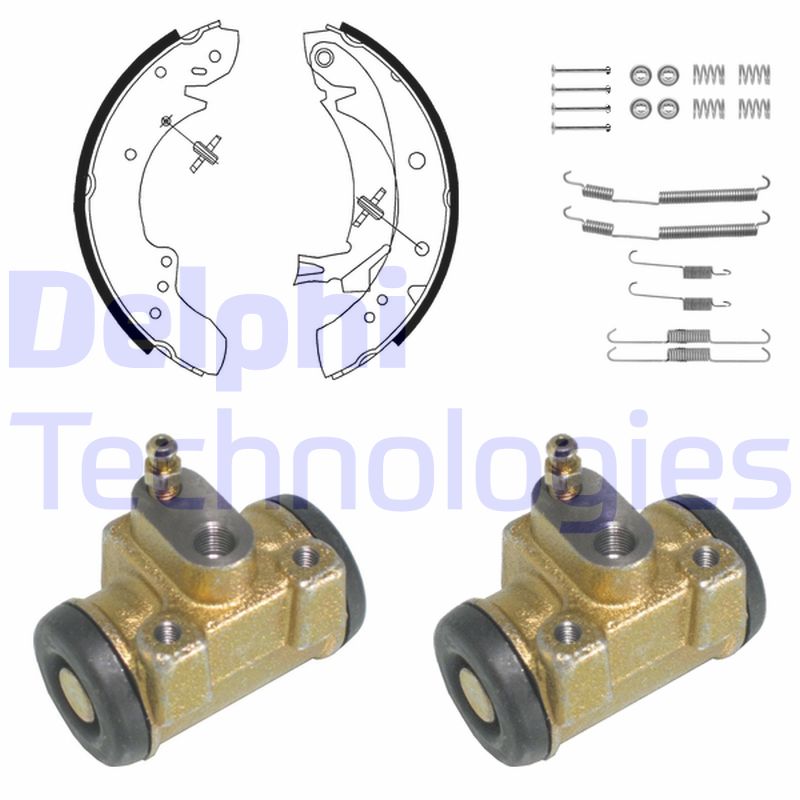 Remschoen set Delphi Diesel KP915