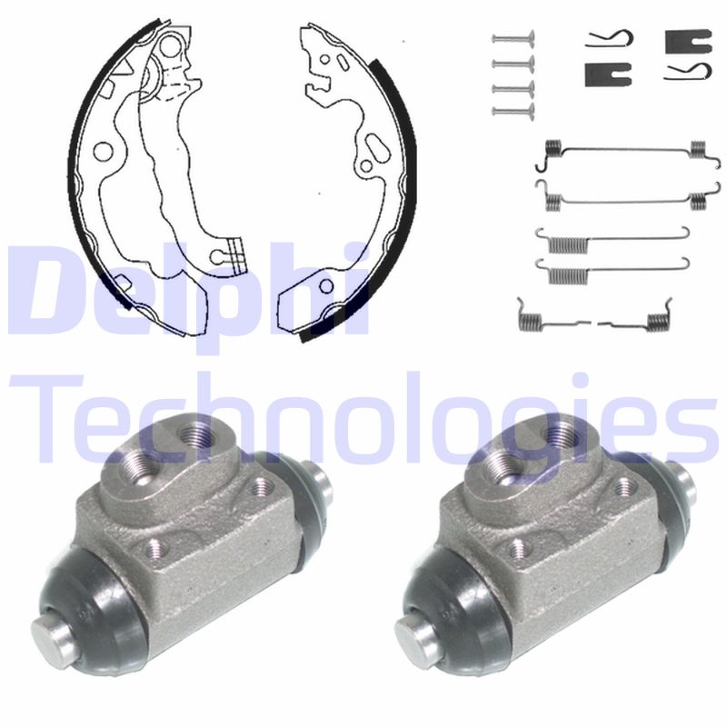 Remschoen set Delphi Diesel KP935