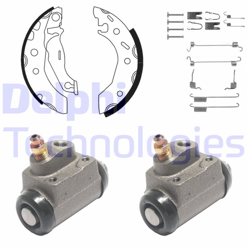 Remschoen set Delphi Diesel KP952