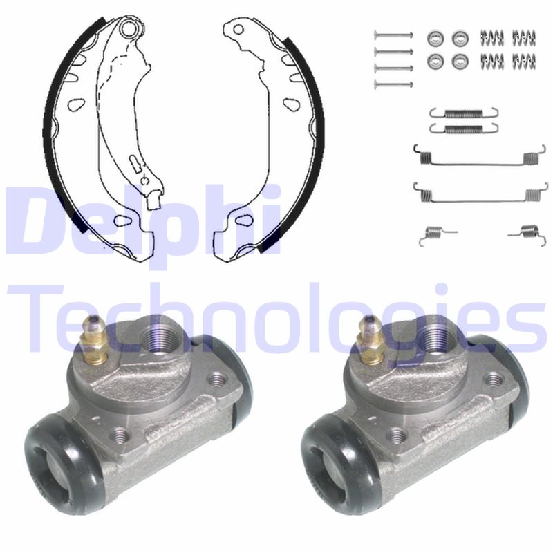 Remschoen set Delphi Diesel KP982