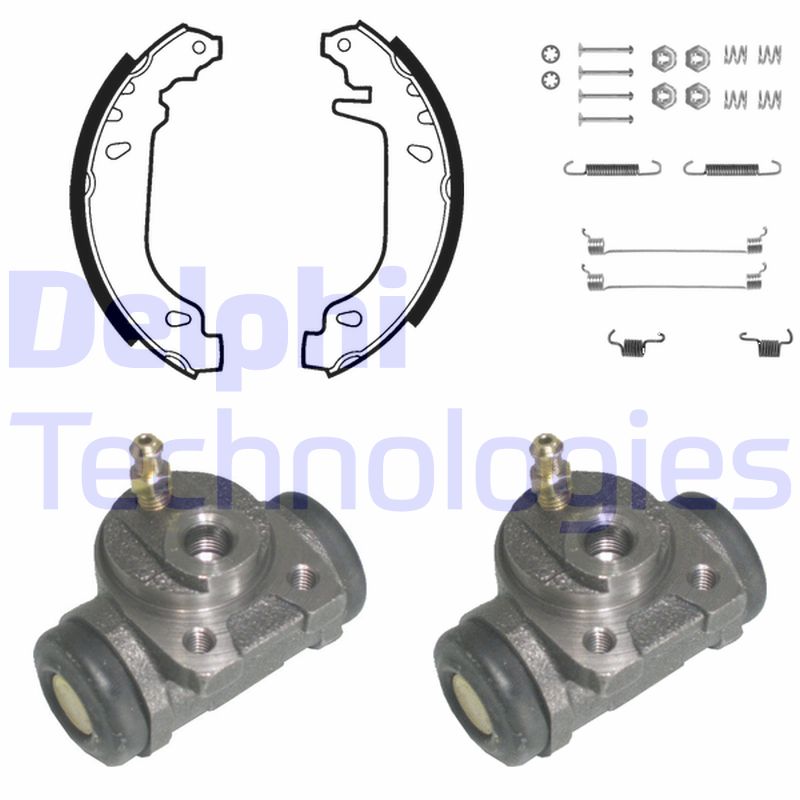 Remschoen set Delphi Diesel KP987