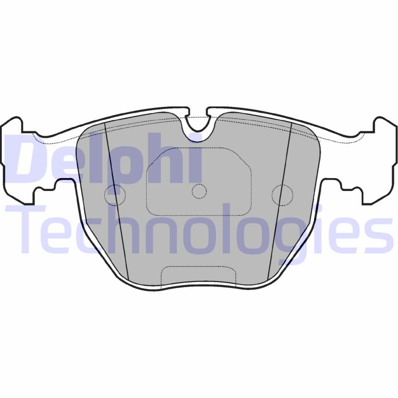 Remblokset Delphi Diesel LP1003