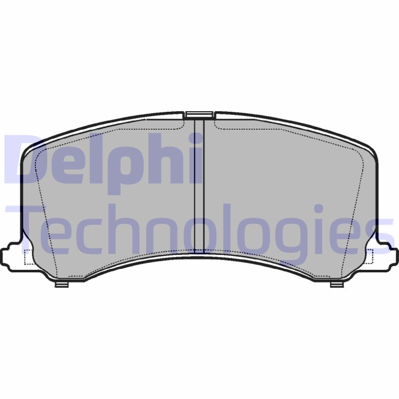 Remblokset Delphi Diesel LP1014