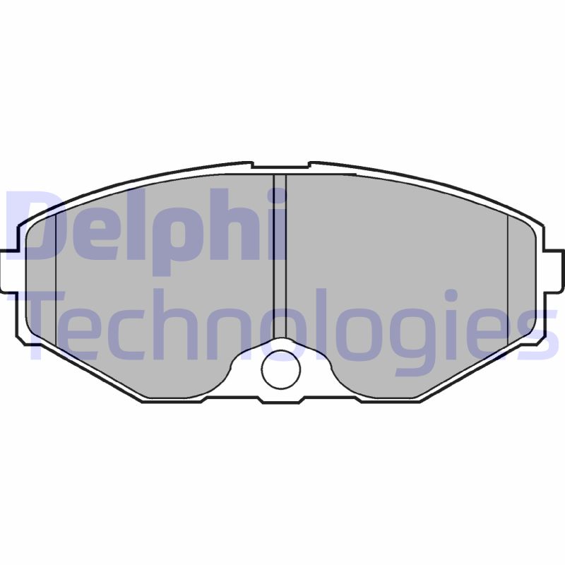 Remblokset Delphi Diesel LP1058