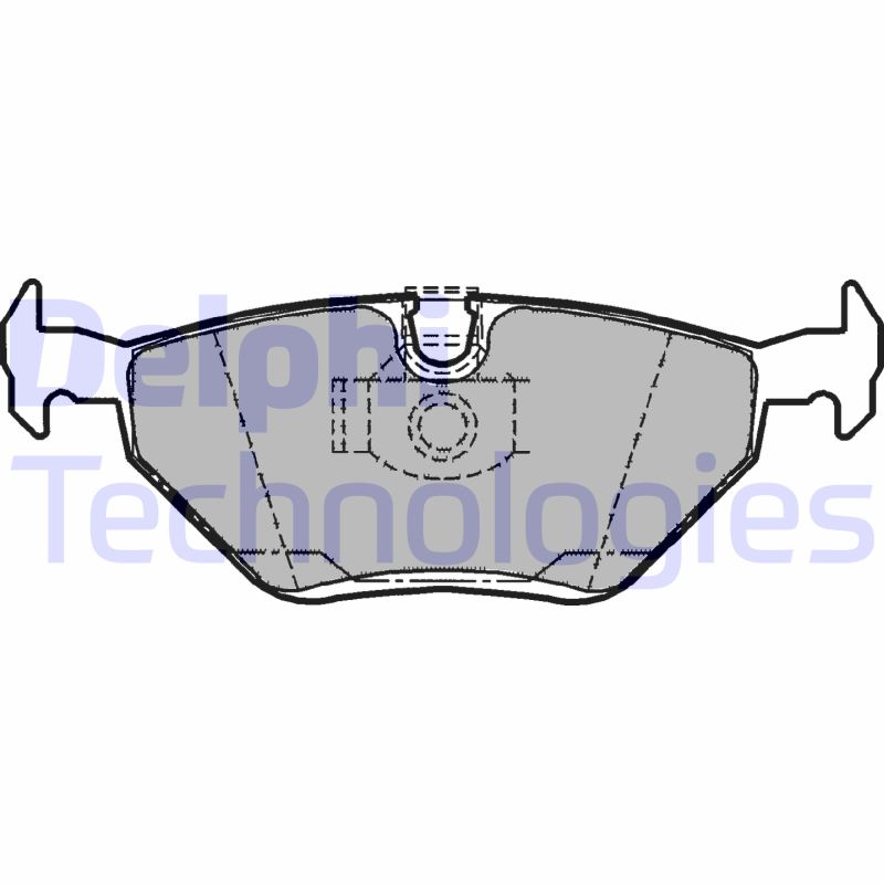 Remblokset Delphi Diesel LP1107