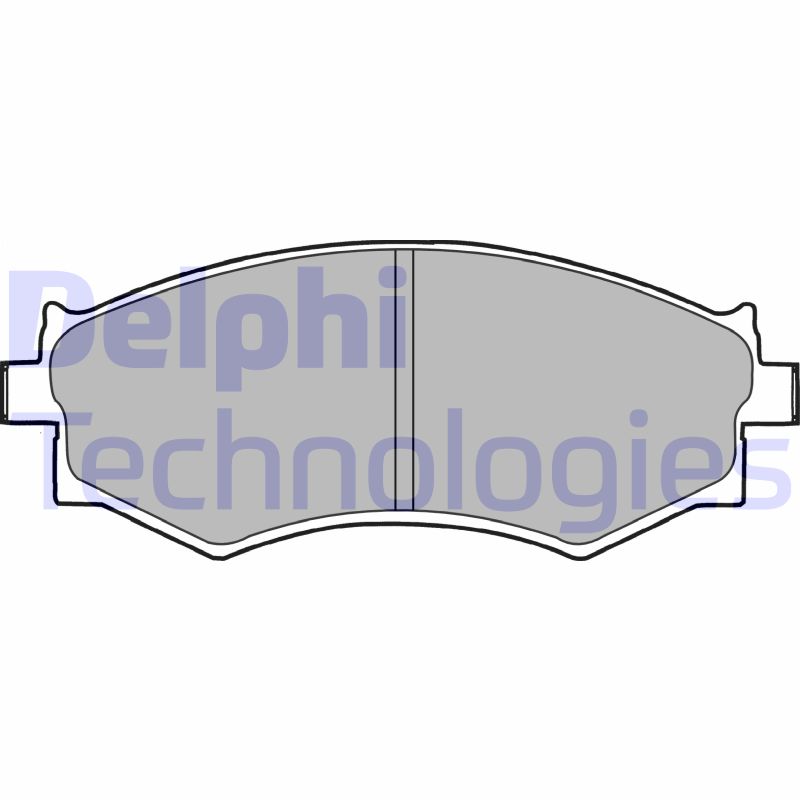 Remblokset Delphi Diesel LP1228