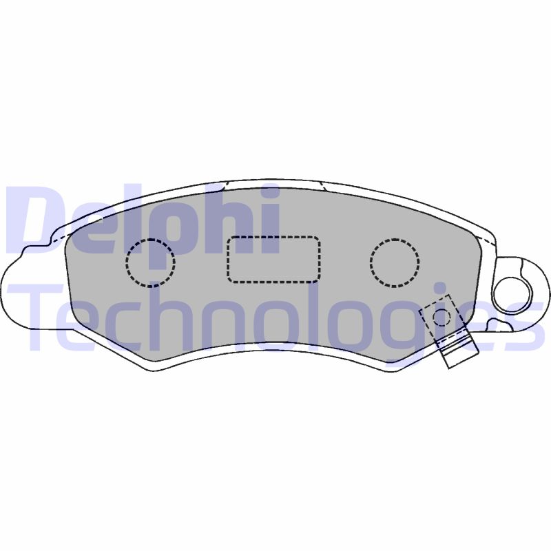 Remblokset Delphi Diesel LP1318