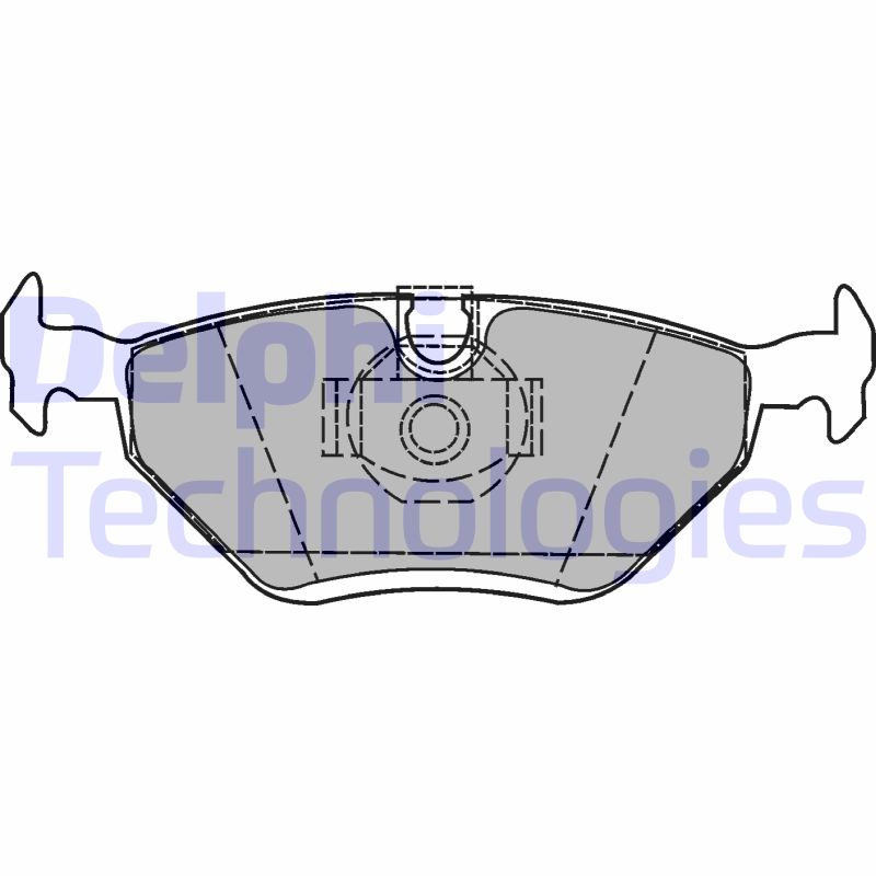 Remblokset Delphi Diesel LP1423