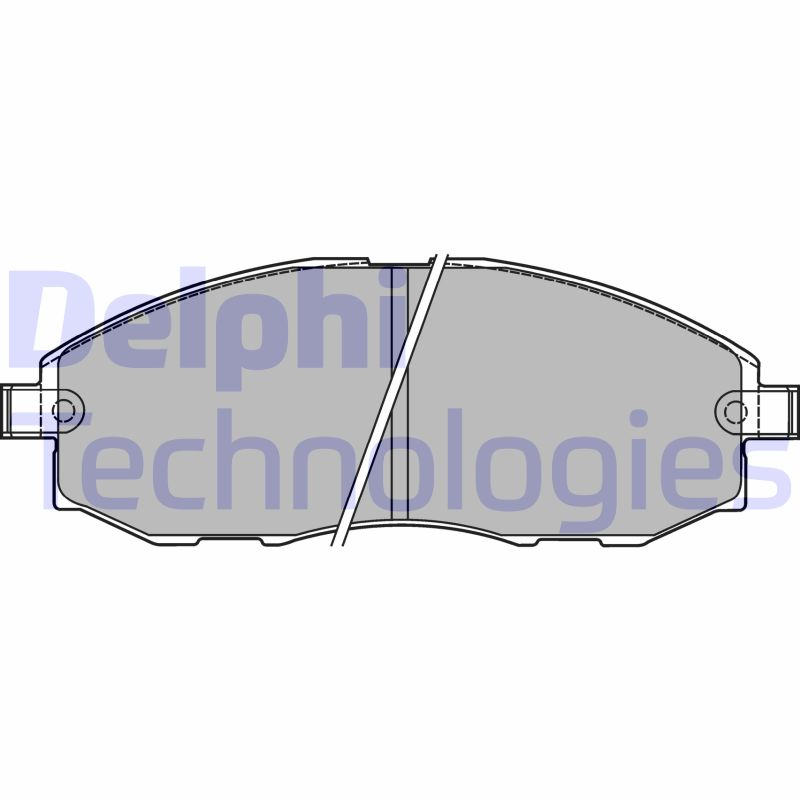 Remblokset Delphi Diesel LP1434