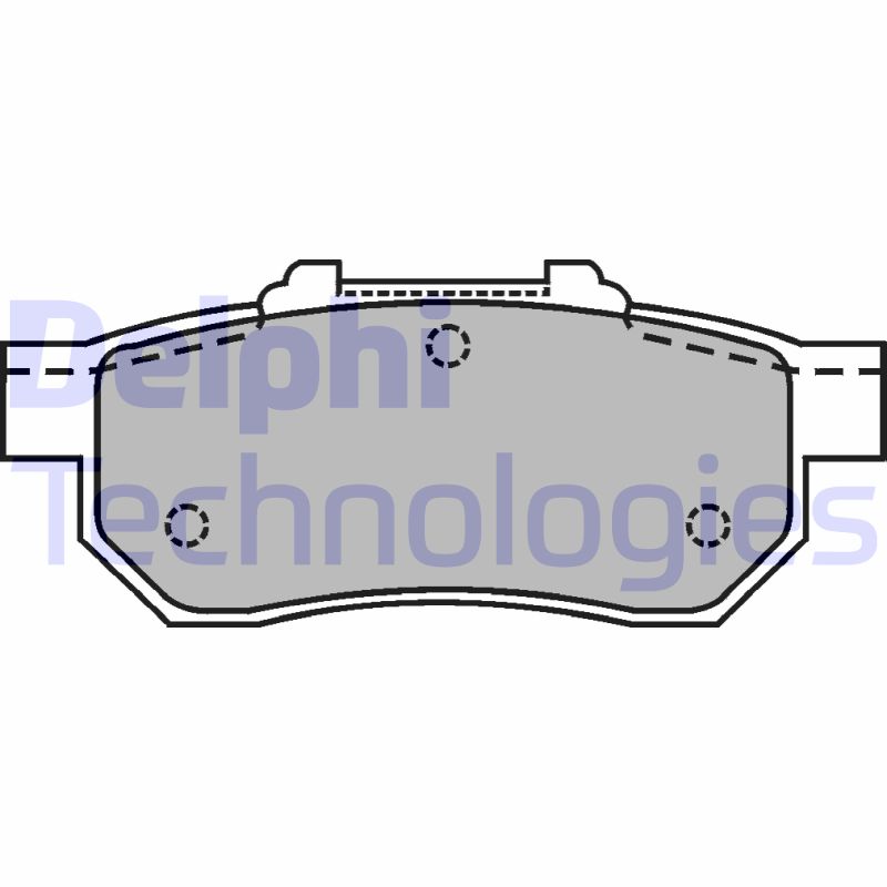 Remblokset Delphi Diesel LP1456