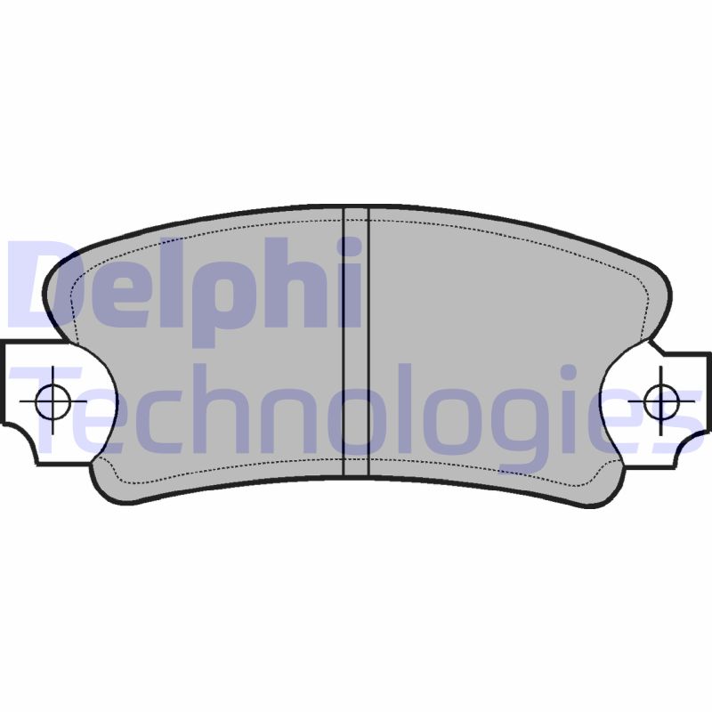 Remblokset Delphi Diesel LP146