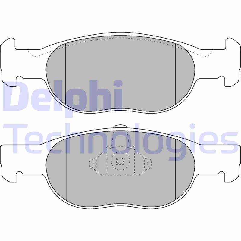 Remblokset Delphi Diesel LP1474