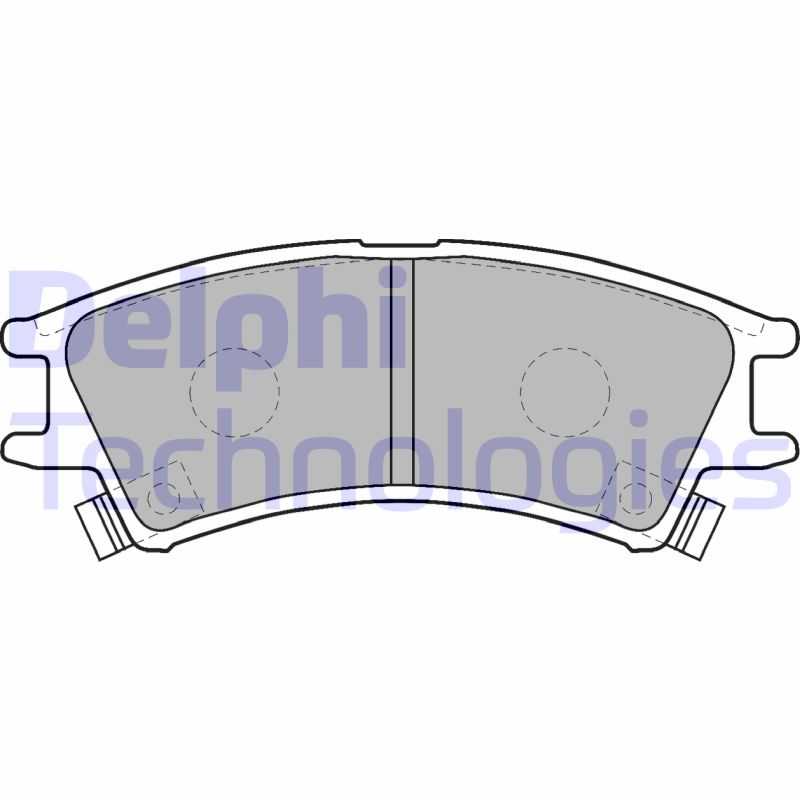 Remblokset Delphi Diesel LP1502