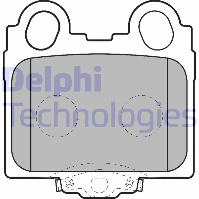 Remblokset Delphi Diesel LP1510