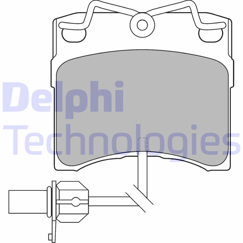 Remblokset Delphi Diesel LP1535