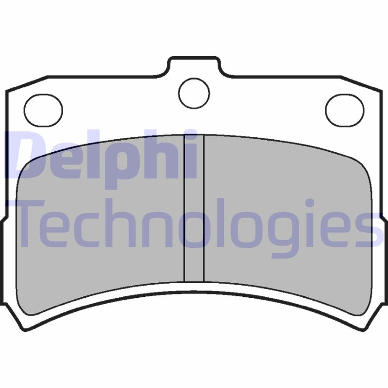 Remblokset Delphi Diesel LP1547