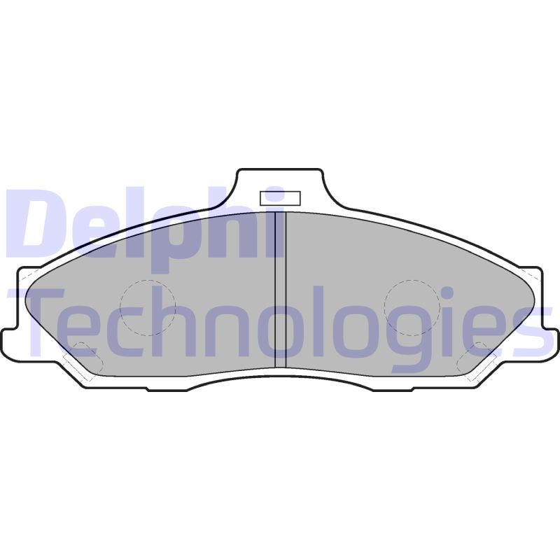 Remblokset Delphi Diesel LP1555