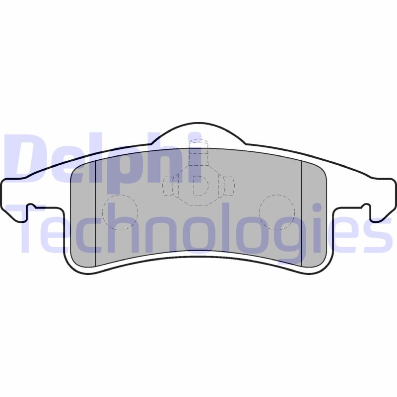 Remblokset Delphi Diesel LP1558