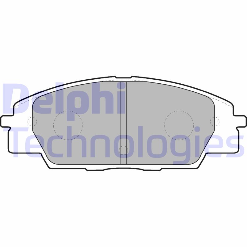 Remblokset Delphi Diesel LP1559