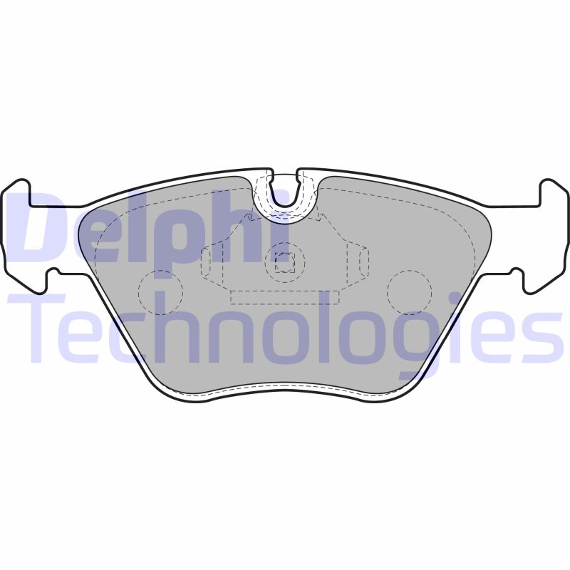 Remblokset Delphi Diesel LP1608