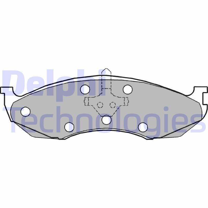 Remblokset Delphi Diesel LP1615