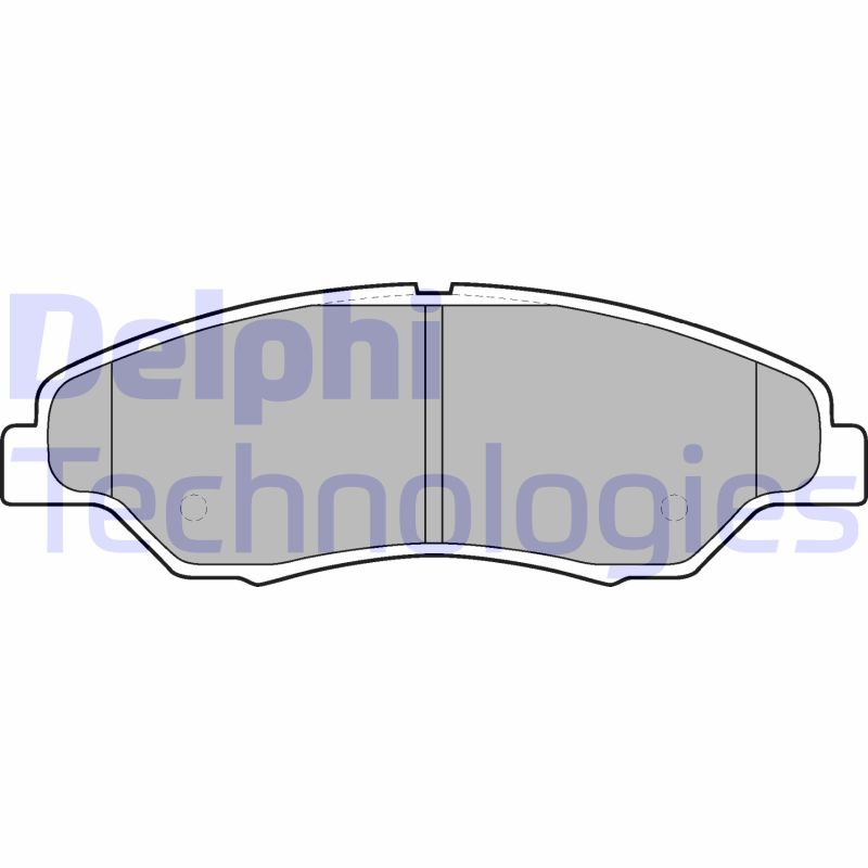 Remblokset Delphi Diesel LP1634