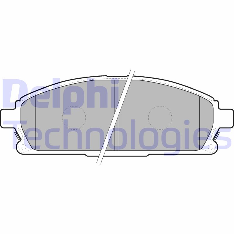 Remblokset Delphi Diesel LP1659