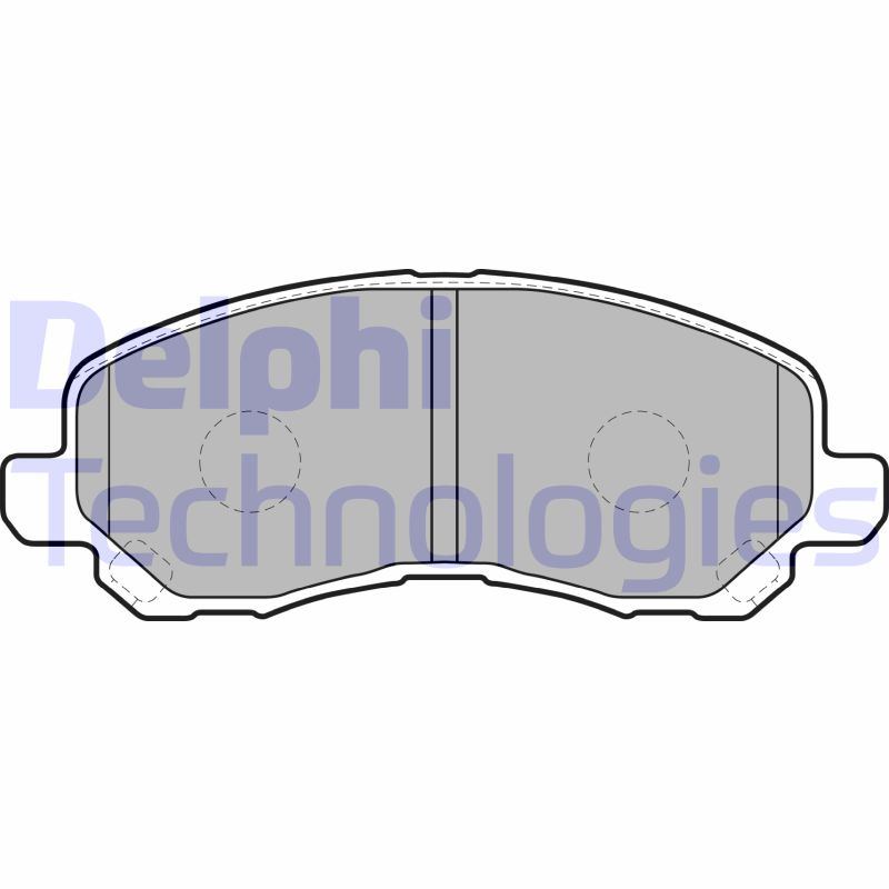 Remblokset Delphi Diesel LP1684