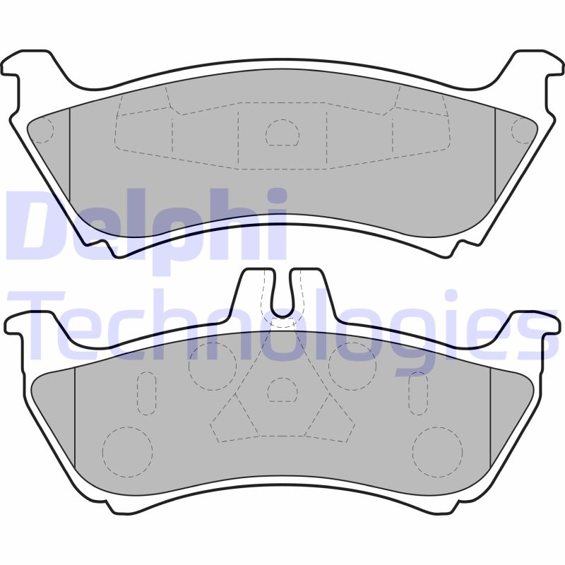 Remblokset Delphi Diesel LP1692
