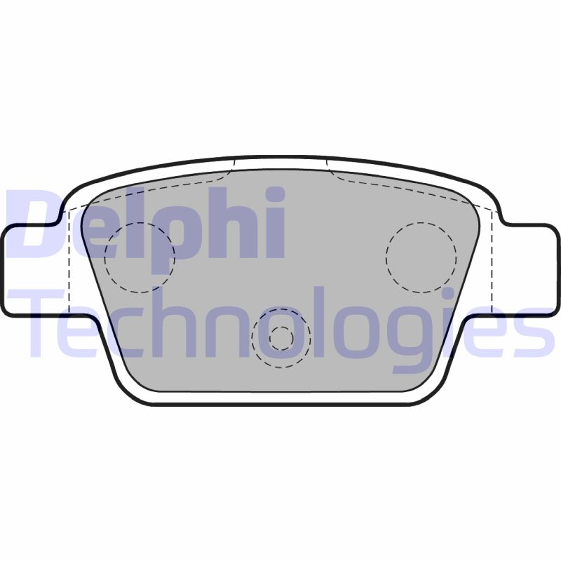 Remblokset Delphi Diesel LP1719