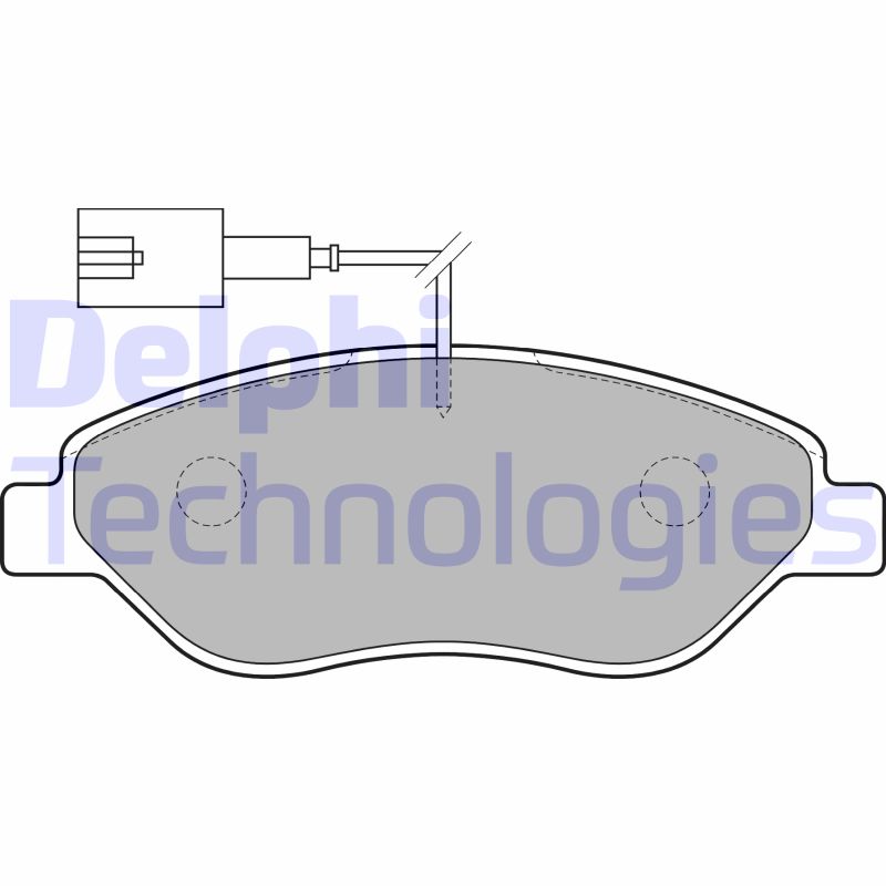 Remblokset Delphi Diesel LP1720