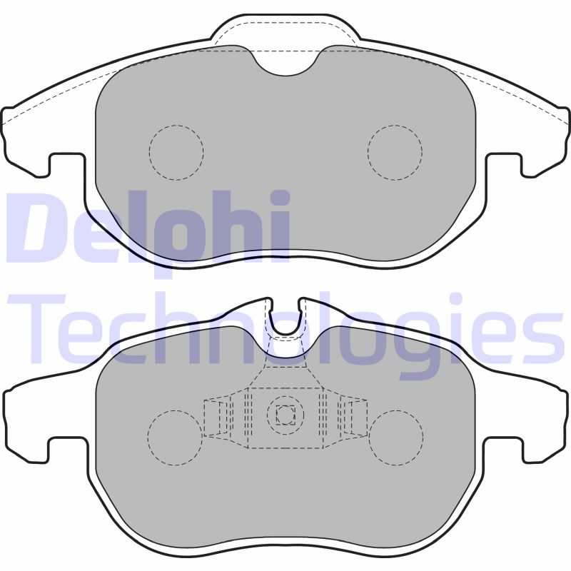 Remblokset Delphi Diesel LP1723