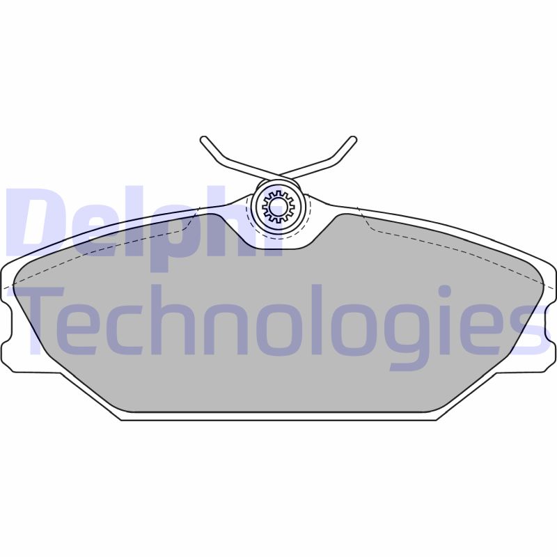 Remblokset Delphi Diesel LP1744