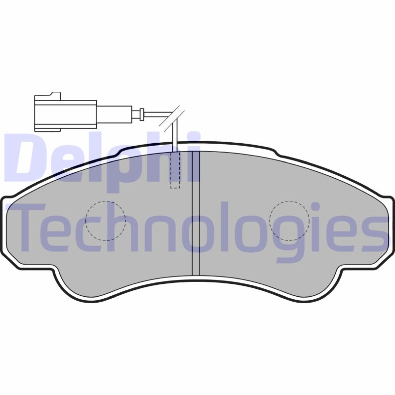 Remblokset Delphi Diesel LP1751