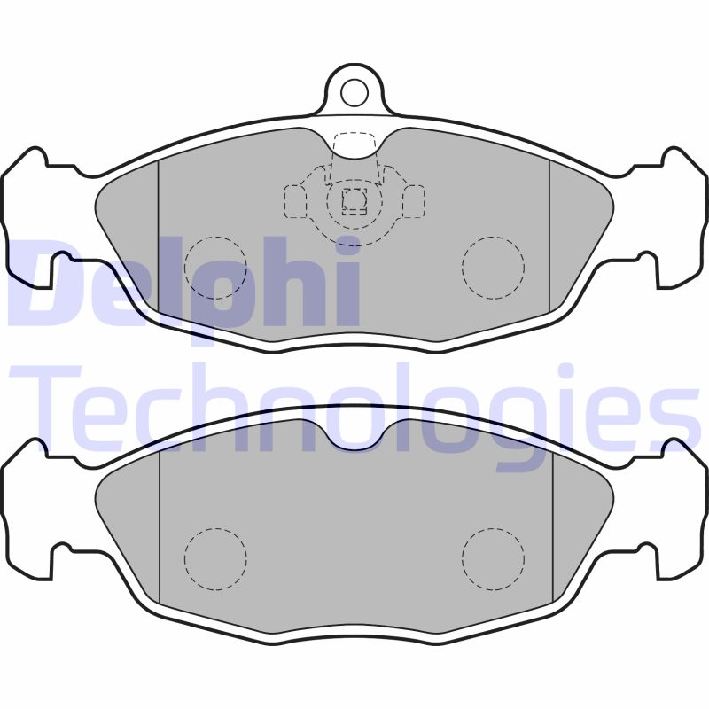 Remblokset Delphi Diesel LP1755