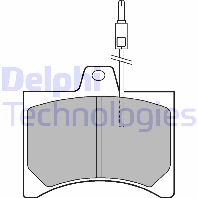 Remblokset Delphi Diesel LP177