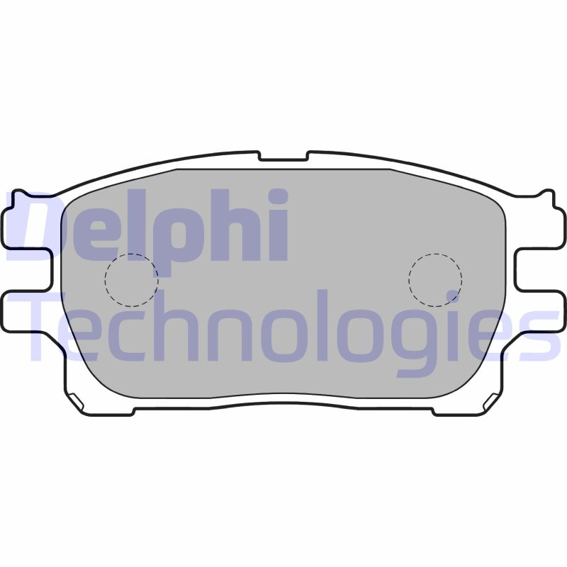 Remblokset Delphi Diesel LP1784