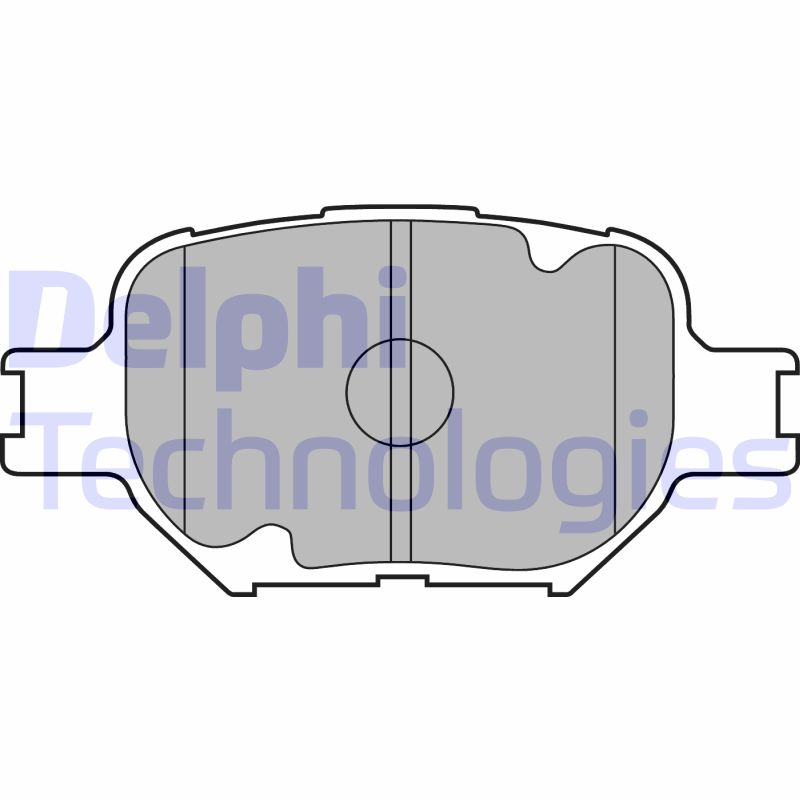 Remblokset Delphi Diesel LP1804