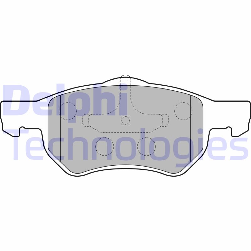 Remblokset Delphi Diesel LP1818