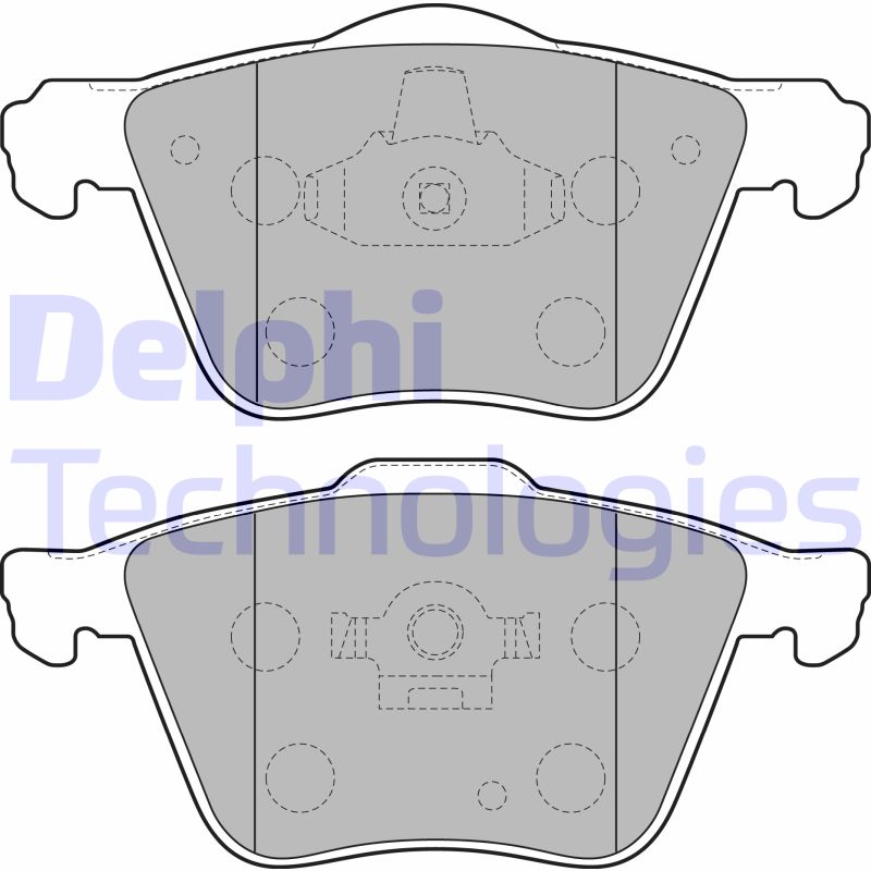 Remblokset Delphi Diesel LP1821