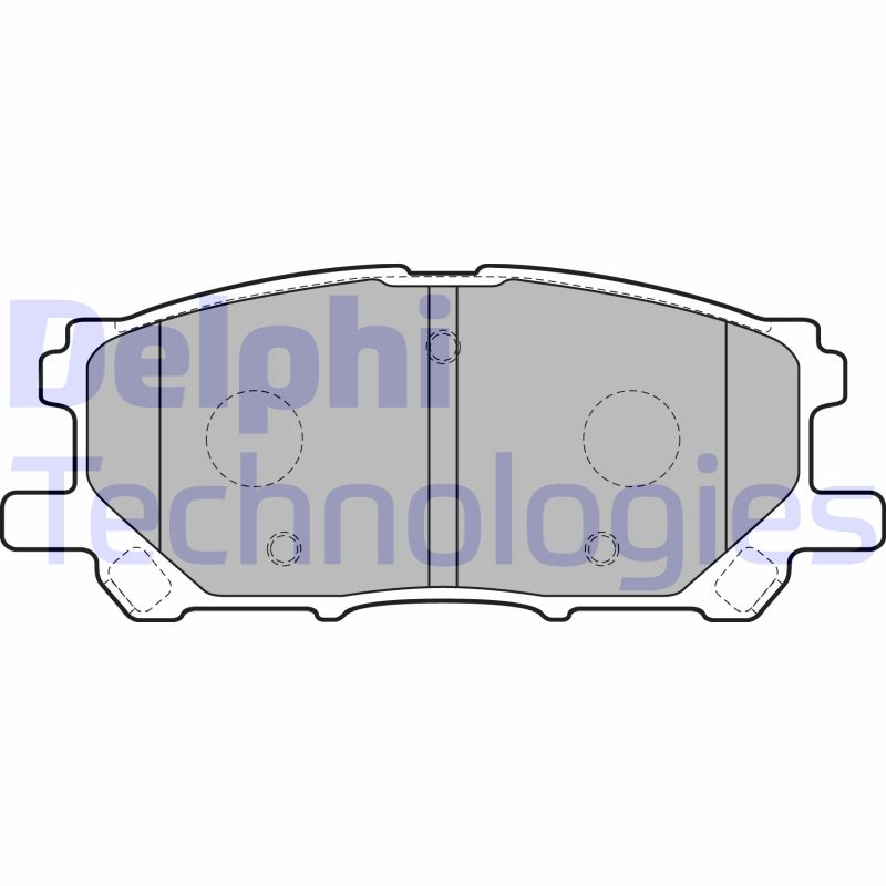 Remblokset Delphi Diesel LP1823