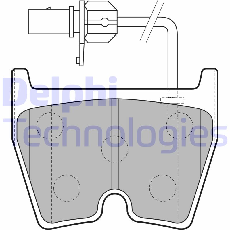 Remblokset Delphi Diesel LP1856