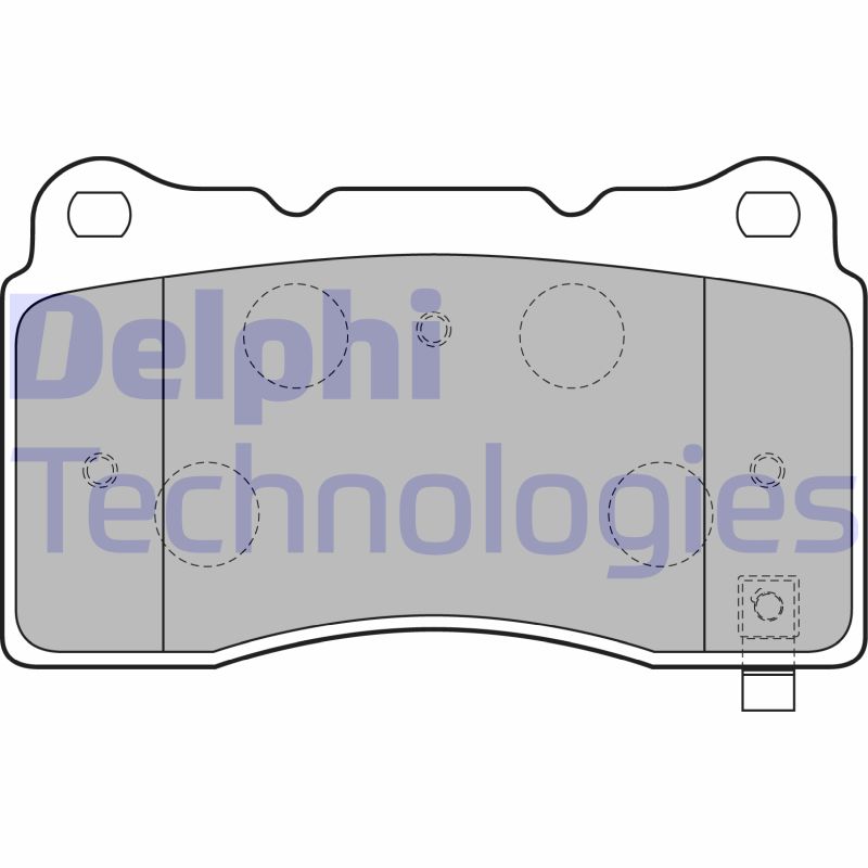 Remblokset Delphi Diesel LP1858