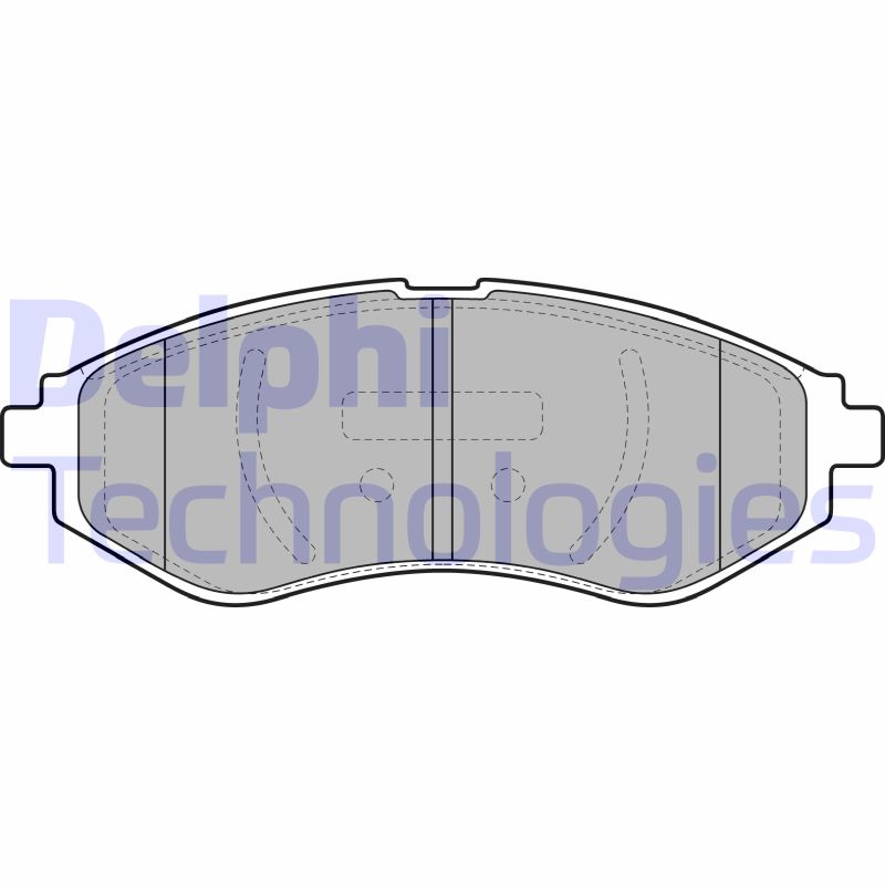 Remblokset Delphi Diesel LP1895