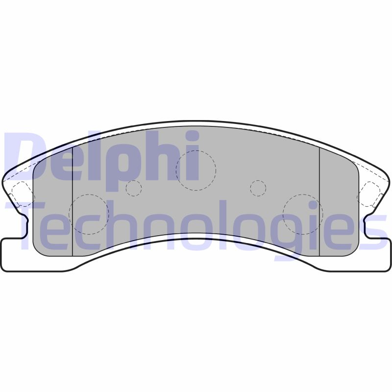 Remblokset Delphi Diesel LP1906