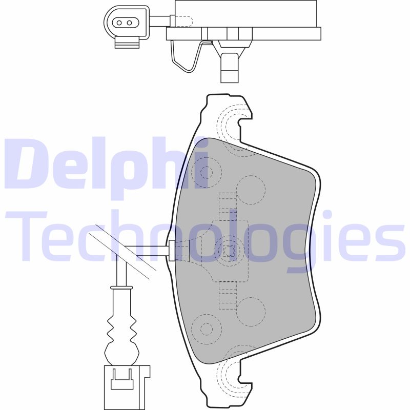 Remblokset Delphi Diesel LP1913