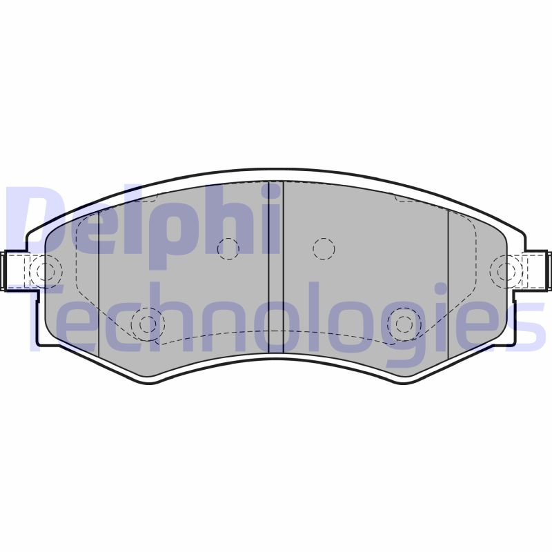Remblokset Delphi Diesel LP1928